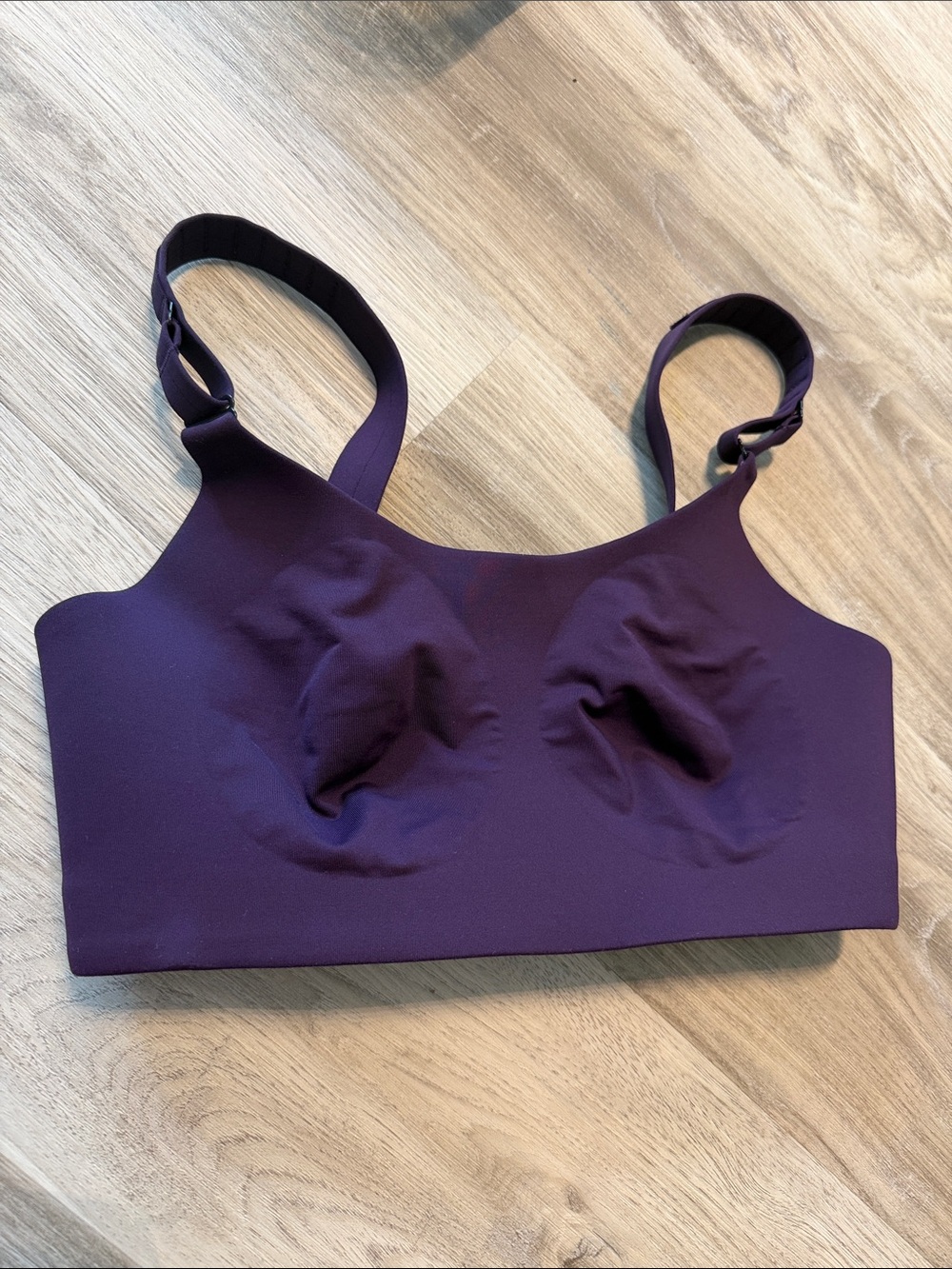 Seamless Wireless Bralette in Deep Purple 32 DD